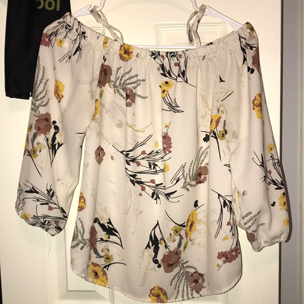 Off the shoulder blouse